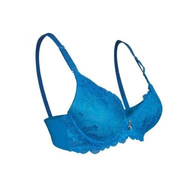 Imagem de Sutia Com Renda e Alça Ajustavel Bojo e Aro Lingerie Roupa Intima flex