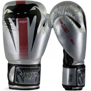 Imagem de Luva de Boxe Venum Giant Evo Pro Silver, 12oz