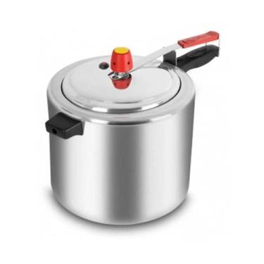 Imagem de Panela De Pressão Aluminio Polida 10 Litros Eirilar, Prata, 10 LT