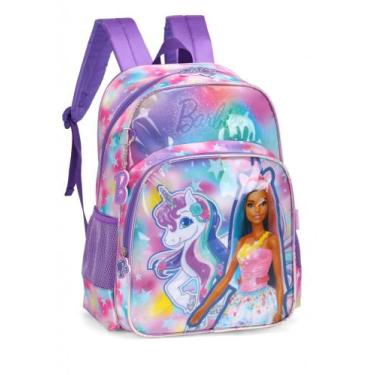 Imagem de Mochila Barbie Lilas Unicórnio - Luxcel IS39981BB-LI
