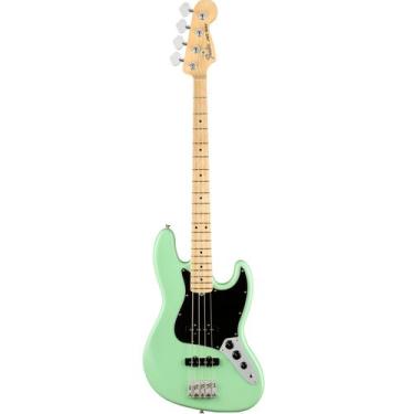 Imagem de Contrabaixo American Performer Jazz Bass Satin Surf Green - Fender