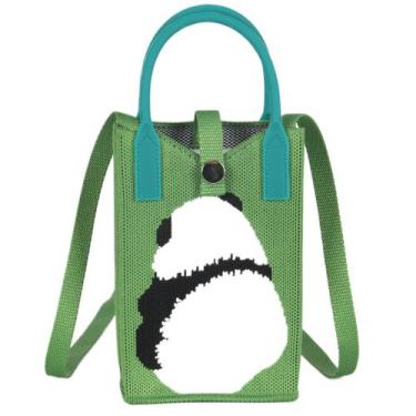 Imagem de Bolsa Up4you Feminina Croche Celular Pequena Fofa BS78790, Verde