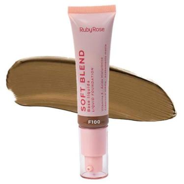 Imagem de Base Líquida Soft Blend Ruby Rose Cobertura Média Acabamento Matte 30g