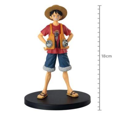 Imagem de Action figure one piece - monkey d. luffy - dxf the grandline men ref.