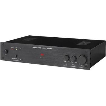 Imagem de Amplificador Receiver Aat Pmr-3 Multiroom 200w Estéreo, Preto