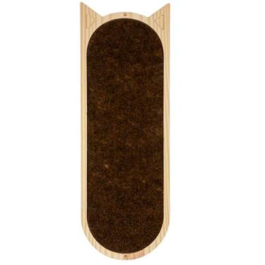 Imagem de Arranhador para Gatos de Parede ou Chão Gatificação Gato Madeira Sisal