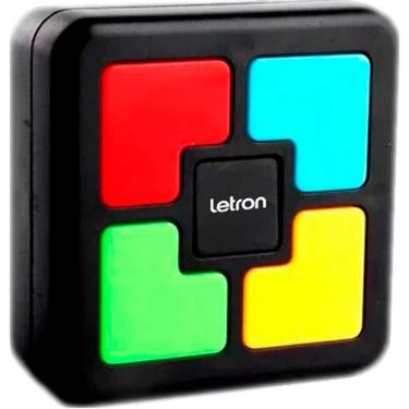 Imagem de Jogo Educativo da Memória Letron 6x6cm com 5 Níveis de Dificuldade Luz e Som Leonora
