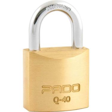 Imagem de Cadeado Chave Tetra 40mm 52018833 com Sistema de 4 Lados e Mais de 40 Milhões de Combinações Pado