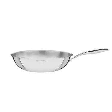 Imagem de Tramontina Wok Grano em Aço Inox Corpo Triplo com Cabo 28 cm 3,4 L