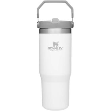 Imagem de Stanley Copo de aço inoxidável IceFlow com canudo - Garrafa de água isolada a vácuo para casa, escritório ou carro - Copo reutilizável com flip resistente a vazamentos - frio por 12 horas ou gelado