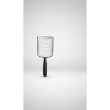 Imagem de Pá Higiênica Inox Peneira Gato Coletora Resistente - Congratulations S