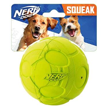 Imagem de Nerf Dog Bola Bash Squeak de 9,65 cm - Verde