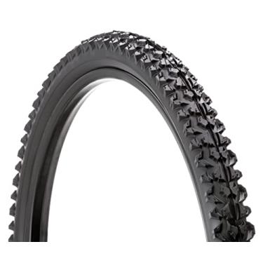 Imagem de Schwinn Pneu de bicicleta de substituição, bicicleta de montanha, piso de alta tração, 60 x 4 cm, preto com contas de aço