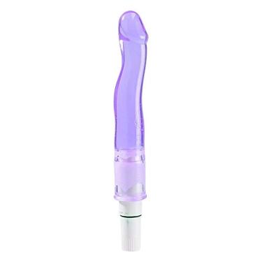 Imagem de Vibrador Massageador Fino Anal 17cm (Roxo)