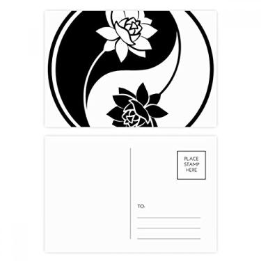 Imagem de Conjunto de cartão postal com estampa de cultura religião e alfândegas preto e branco