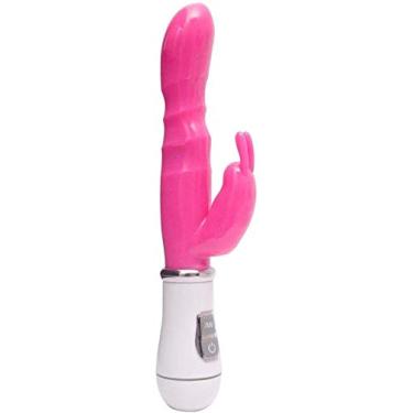 Imagem de Lovetoys Vibrador Ponto G 8 Vibrações E Estimulador Clitoriano Rosa