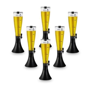 Imagem de Kit - 6 Torres De Chopp Tulipa 3,5l Super Gelada - Marchesoni