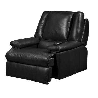 Imagem de Poltrona Reclinável Mh-3678 Herval Estofada Motorizada Preto K