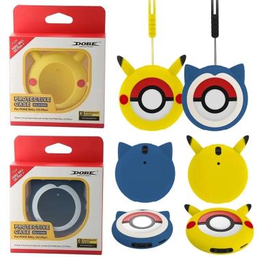 Imagem de Estojo protetor para Pokemon Pokeball GO Plus  Silicone Gota Proteção Capa para Anime Pikachu