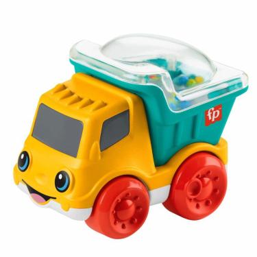 Imagem de Carrinho Infantil com Chocalho - Caminhão com Caçamba - Fisher-Price