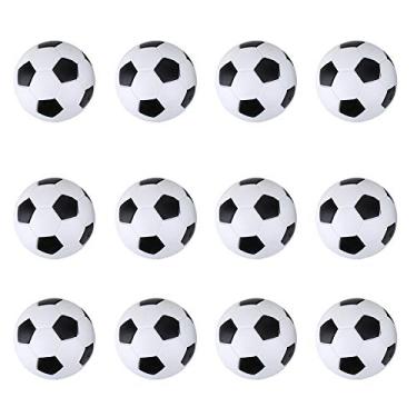 Imagem de MUNEFE Conjunto de mini futebol de 12 pe?as, conjunto de substitui??o de pebolim, acess¨®rios de jogo de pebolim para fam¨ªlia, amigos e entretenimento