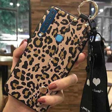 Imagem de Capa de telefone traseira de silicone em gel TPU com estampa de leopardo sexy para Samsung Galaxy All Series (Galaxy A9 2018)