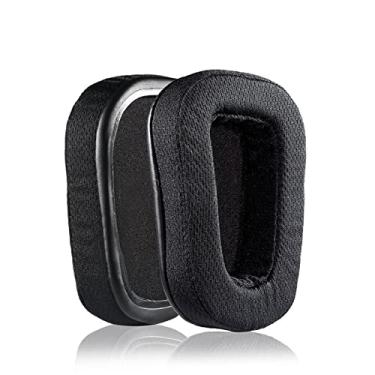 Imagem de CHICHIYANG 2 peças de almofadas de malha respirável para fones de ouvido Logitech G633 G933 Artemis Spectrum Surround Ear Headset
