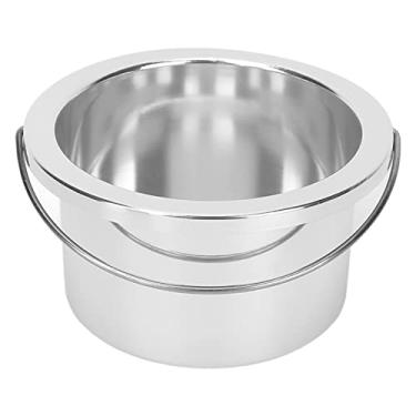 Imagem de Forro para pote de cera para depilação, forro para substituição do aquecedor de cera, forro para tigela de depilação, prata (100 mm de diâmetro)