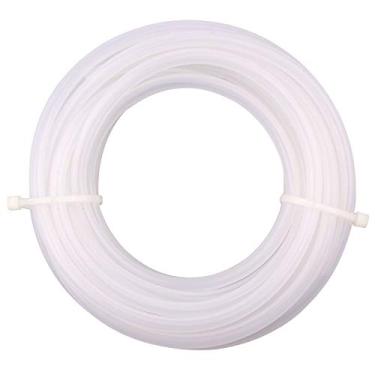 Imagem de DERPIPE Tubo de silicone – 6 mm ID 8 mm OD grau alimentício flexível grosso para transferência de bomba caseira 5 metros (5 m) de comprimento