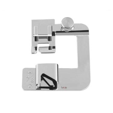 Imagem de Calcador Fazer Bainha Barra Patchwork Máquina Doméstica - SIDE CUTTER,