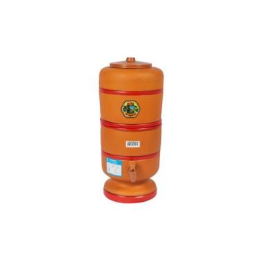 Imagem de Filtro de Barro para filtrar água n 2 - 5 litros + 1 vela filtrante. -