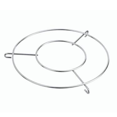 Imagem de Descanso de Panela Redondo em Aço Cromado - Passerini