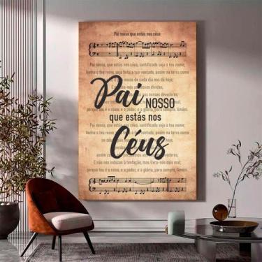 Imagem de Oração - "Pai nosso que estás nos Céus" - LovePrints, 60x90cm