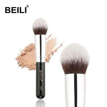 Imagem de Pincel De Maquiagem Cabelo Sintético, Base, Blusher, contorno - ElaSho