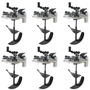 Imagem de Tampa de mistura de lata de tinta Master Elite e bico de derramamento, tamanho de 1 galão, pacote com 6 - Lâmina de mistura para agitação fácil e sem bagunça, armazenamento de derramamento - alça de