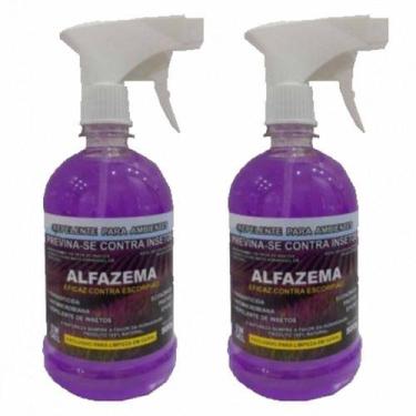 Imagem de 2 Repelentes Alfazema Afasta Insetos Contra Escorpião 500g - Decore Fá
