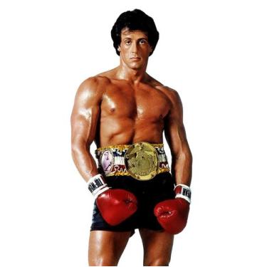 Imagem de Placa Decorativa em MDF Coleção filme Rocky Balboa I, II , III , IV , 
