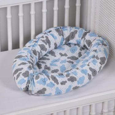 Imagem de Ninho Redutor De Berço Matelado Algodão Estampado - Monzilo Baby Kids,