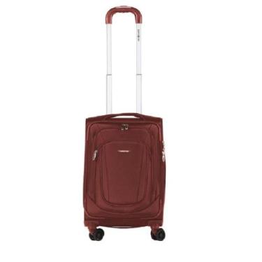 Imagem de Mala De Bordo Pequena 10kg 55x35x25 Samsonite Kick Air, Vermelho