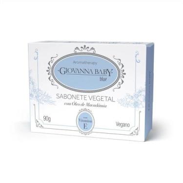 Imagem de Kit 4 Sabonetes em Barra Vegetal Blue Giovanna Baby 90G