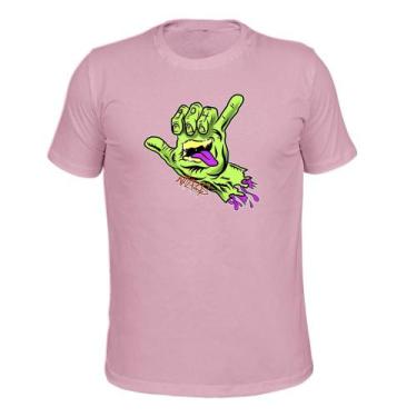 Imagem de Camiseta Plus Size Confortável Tecido Macio Mão Suave - Surprass, Rosa