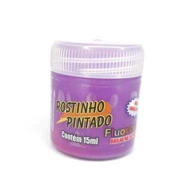 Imagem de Tinta liquida para pintura facial 15 ml Rostinho Pintado, 15ml 