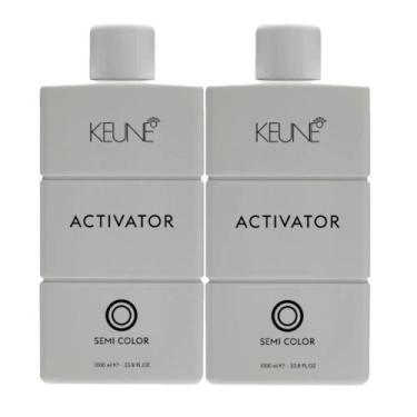 Imagem de Kit Keune Semi Color Activator  Oxidante Cremoso 1L (2 unidades)