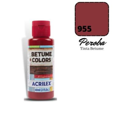 Imagem de Betume Acrilex Color 60ml 955 Peroba