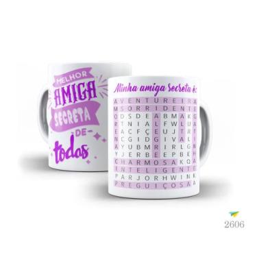 Imagem de Caneca Melhor amiga secreta de todas - Live