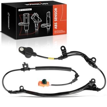 Imagem de A-Premium Sensor de velocidade da roda ABS compatível com Honda, modelos Acura - Pilot 2003-2008, MDX 2001-2006 - Lado traseiro direito do passageiro, substituição # 57470S3VA51, 57470S3VA52