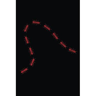 Imagem de RED ANTS Notebook: GRAPH paper, 120 page 6”x9” drafting quad ruled grid composition 4x4 squares per inch, with POP ART cover for school, college math, ... people who measure, draw to scale: Geniuses