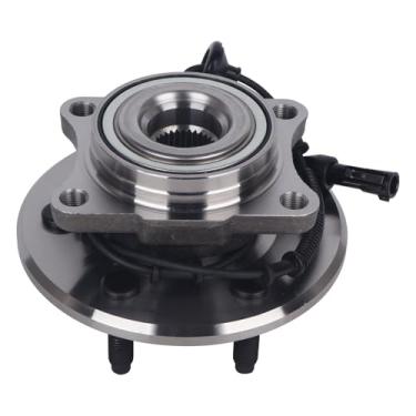 Imagem de KUSATEC 541001 Rolamento de roda traseira e conjunto de cubo compatível com Ford Expedition 2003-2006, Lincoln Navigator, 6 parafusos com ABS