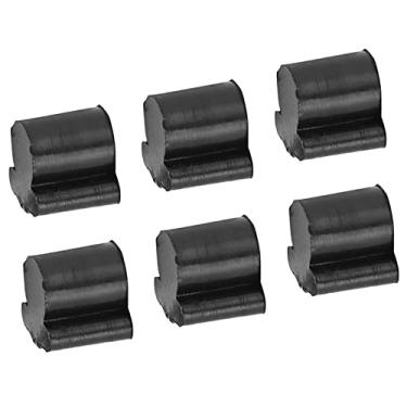 Imagem de 7 peças almofada de borracha pistão buzina válvula de retenção de ruído para tuba eufônica com pilha pequenos instrumentos musicais cuidados de limpeza