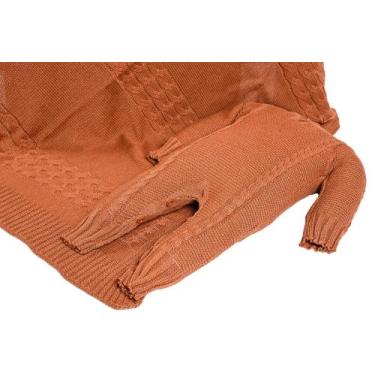 Imagem de Saida maternidade 2 pçs em tricot modelo trança - ACONCHEGO EFFRONTE, 